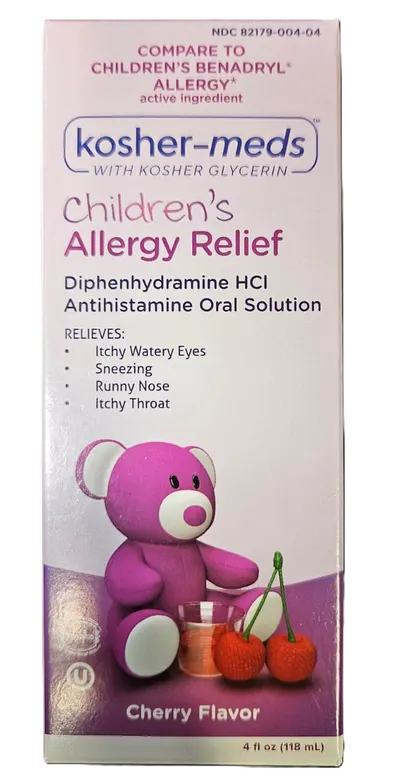 Allergy Relief Liquid Cherry Children's