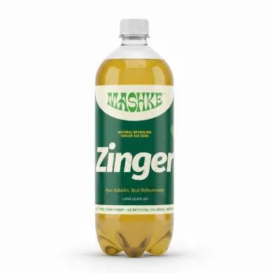 Natural Sparkling Ginger Ale Soda