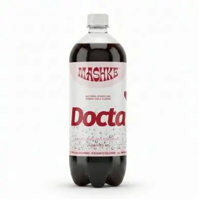 Docta Sparkling Cherry Cola Flavor Soda