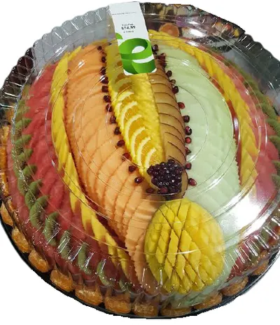 "Fruit Platter Large Round 16"""""