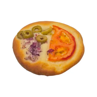 2 Inch Focaccia Assorted Topping - Mezon