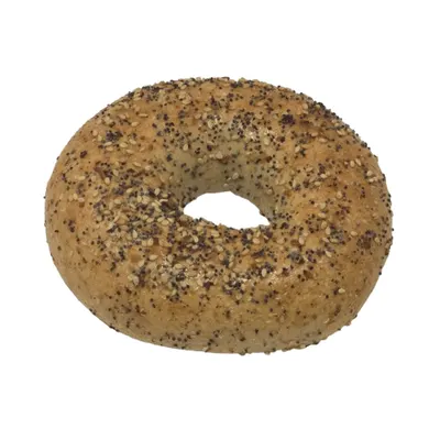 Bagel Whole Wheat Everything - Mezonos