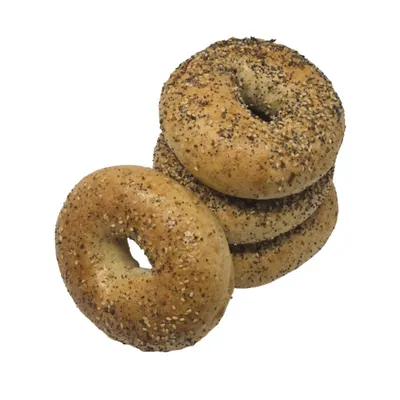 Bagels Kettle Whole Wheat Everything - Mezonos