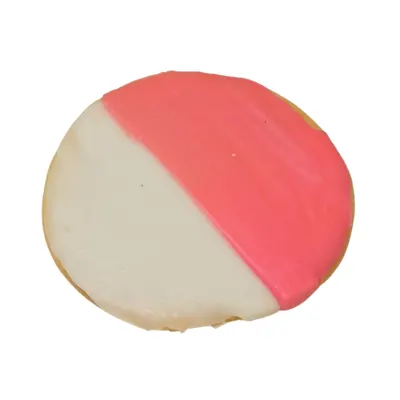 Large Cookie Pink & White