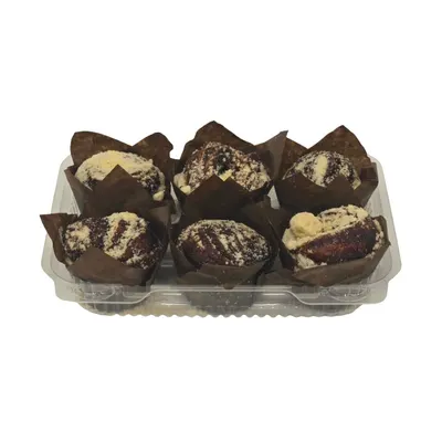 Mini Babka Swirl Chocolate 6Ct