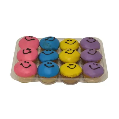 Smiley Face Cupcakes
