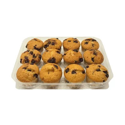 Muffins Mini Chocolate Chip 12Ct
