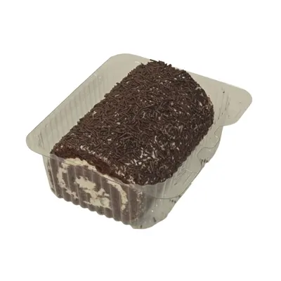 Roll Cake Choc Cake - White Cream - Choc