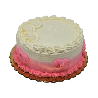 7 Inch All White Cake (White Cake