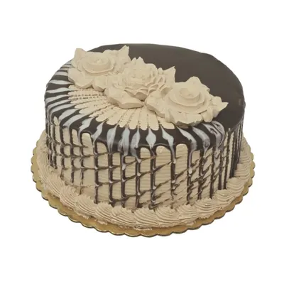 8 Inch Cake Round Chocolate Mousse