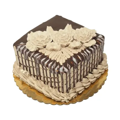8 Inch Cake Square Chocolate Mousse