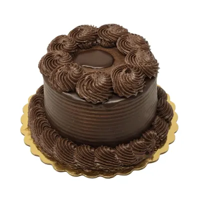 5 Inch Cake Round Chocolate Fudge