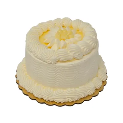 5 Inch Cake Round Vanilla & Custard