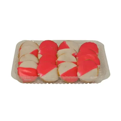 Mini Pink And White Cookies 16Ct