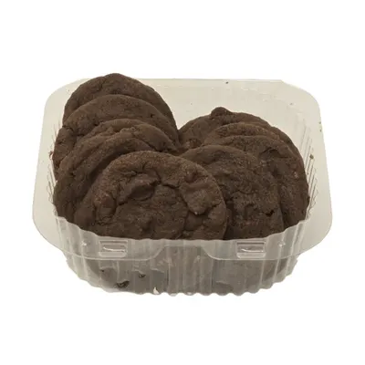Soft Double Chocolate Chip Cookies 12Ct