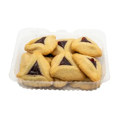 Homemade Raspberry Hamantashen