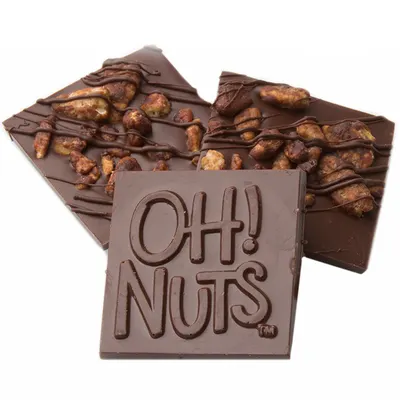 Dark Chocolate Bark - Honey Pecans