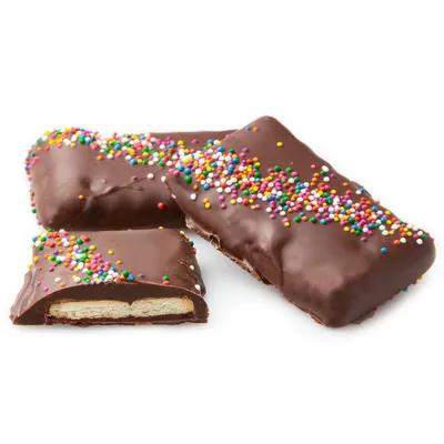 Chocolate Jelly Graham Cookies