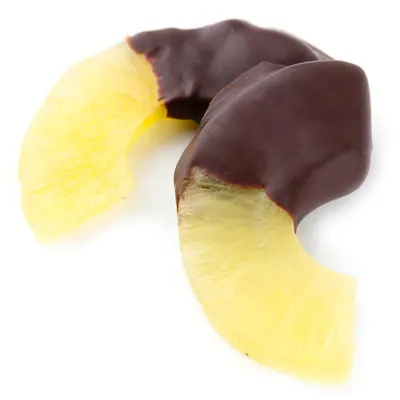 Dark Chocolate Dipped Pineapple