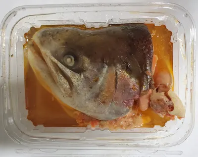 Cooked Fish Head - Salmon
