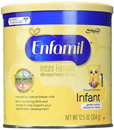 Milk-based Powder Infant Formula With Iron