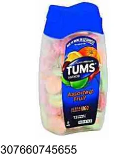 Ultra Strength 1000 Antacid Chewable Tablets 72 ct