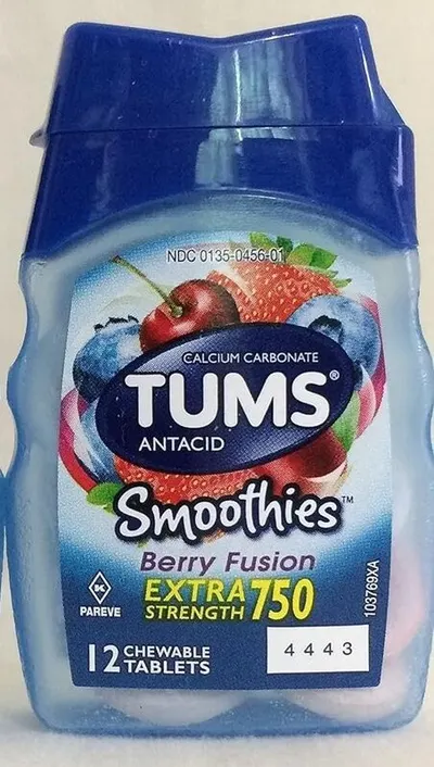 Tums Smoothies Berry Fusion