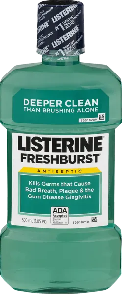 Antiseptic Fresh Burst Mouthwash
