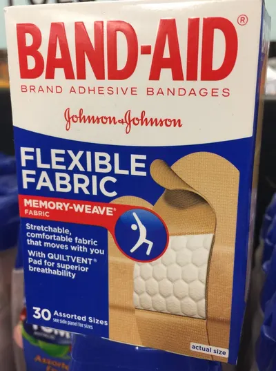 Bandages Flexible Fabric Assorted Sizes