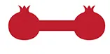Napkin Ring-Pomegrante Shaped