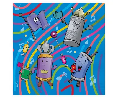 Simchas Torah Napkin
