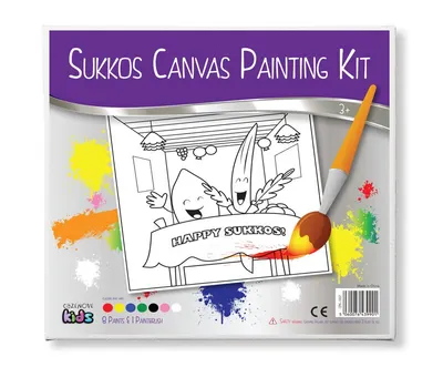 Sukkos Canvas Painting Kit