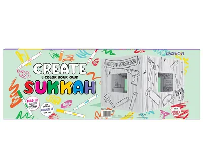 Create & Color Your Own Sukkah