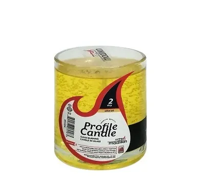 2 Day Candle Glass Olive Oil