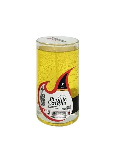Glass Candle 3 Day Olive Oil
