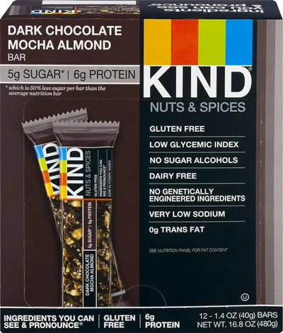 Kind Bar Dark Choc Mocha Almond