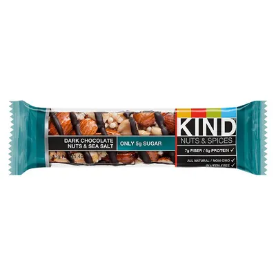 Nuts & Sea Salt Dark Chocolate Bar