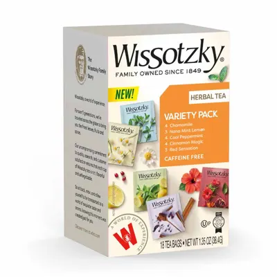 Herbal Tea Variety Pack Tea Bags 18 ct