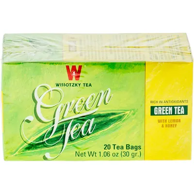 Green Tea With Lemon & Honey