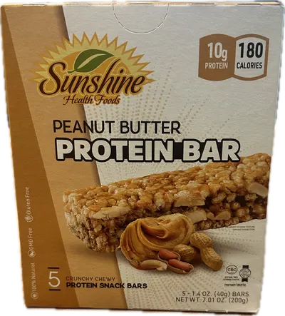 Peanut Butter Protein Snack Bars 5 ct