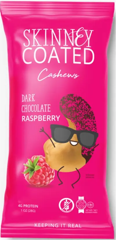 Dark Chocolate Raspberry Cashews
