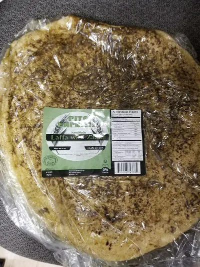 Laafa with Zaatar