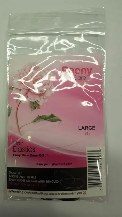 Large Black Hair Elastics