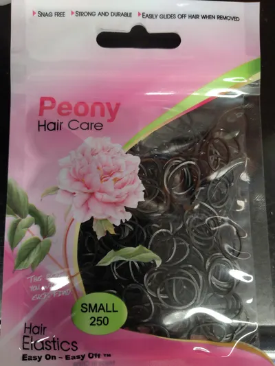 Small Black Hair Elastics