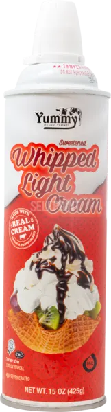 Sweetened Whipped Light Cream (Kfp)