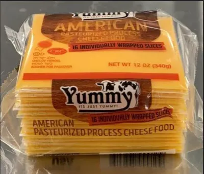 American Pasteurized Processed Cheese Slices 16 ct