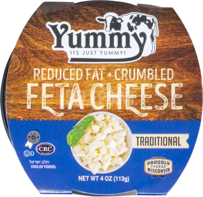 Reduced Fat Crumbled Feta Cheese