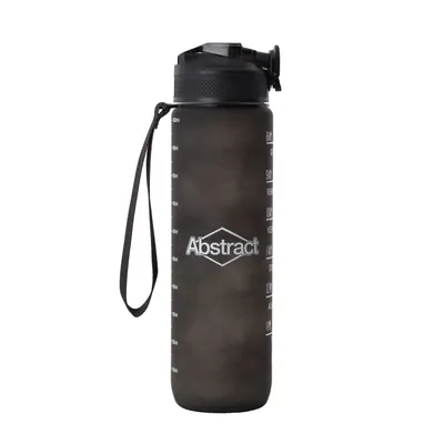 1L Motivational Sports Bottle - Black