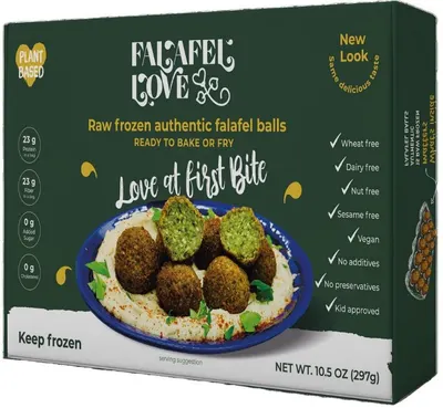 Raw Frozen Authentic Falafel Balls