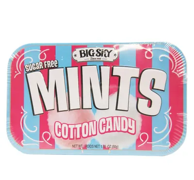Sugar Free Mints Cotton Candy